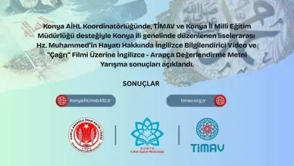 İNGİLİZCE ve ARAPÇA YARIŞMA SONUÇLARI