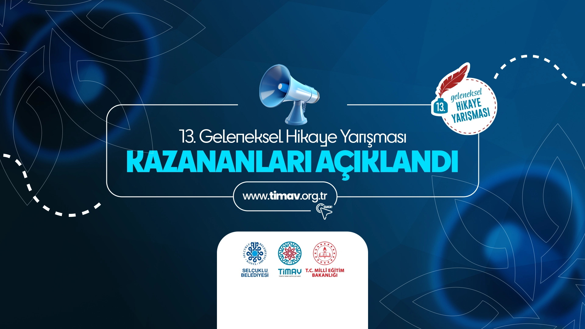 “TİMAV 13. Geleneksel Hikaye Yarışması” Sonuçları Belli Oldu…