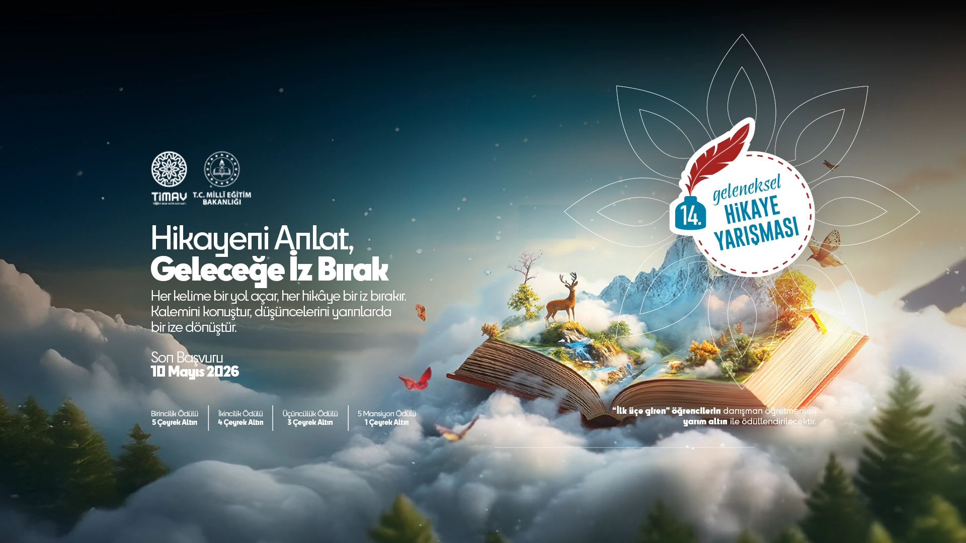 14. GELENEKSEL HİKÂYE YARIŞMASI BAŞVURULARI BAŞLADI
